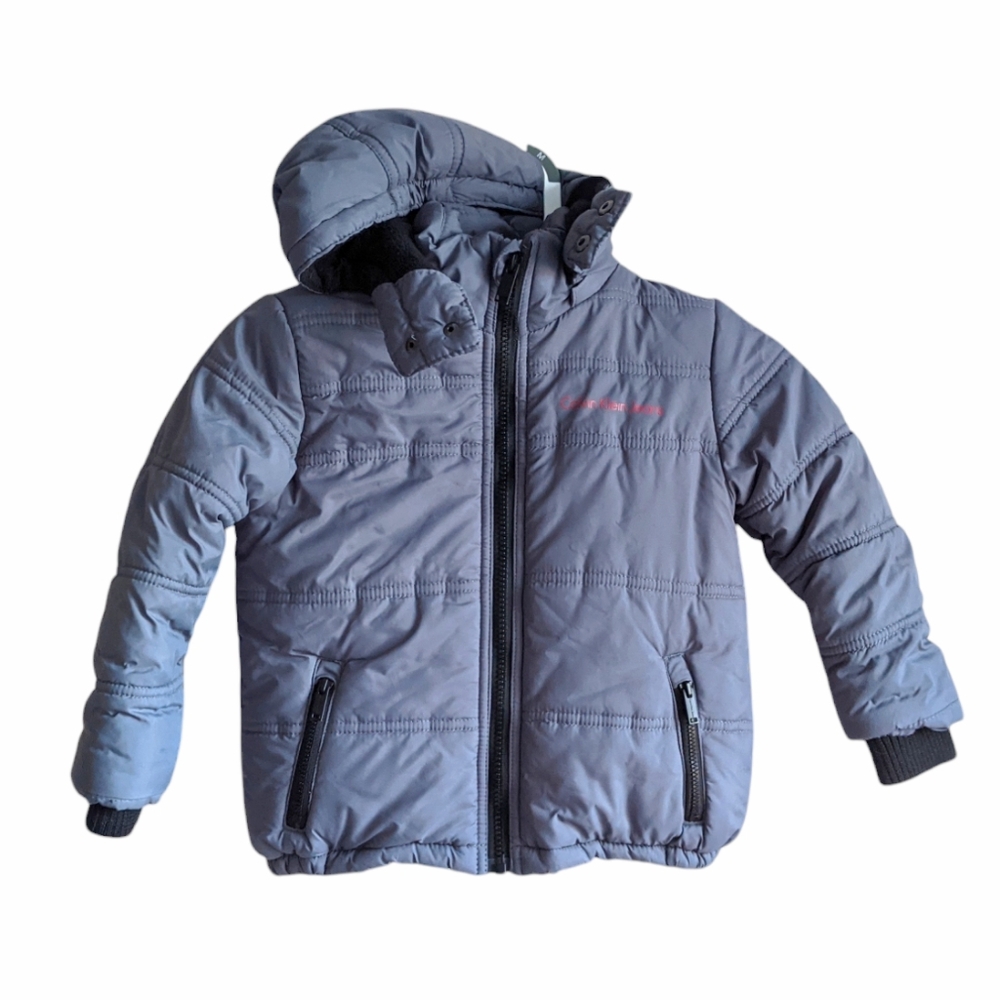 Like new Calvin Klein Jeans Toddler puffer Winter Coat size 2/3T